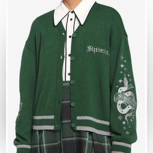 Harry Potter Slytherin Skimmer Girls Cardigan